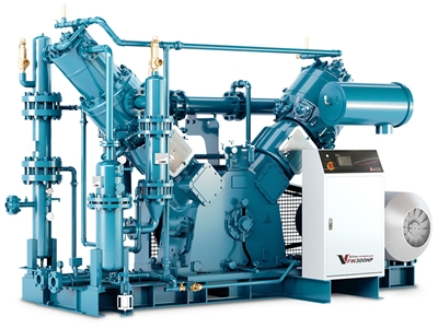 VFW oil-free medium pressure air compressor